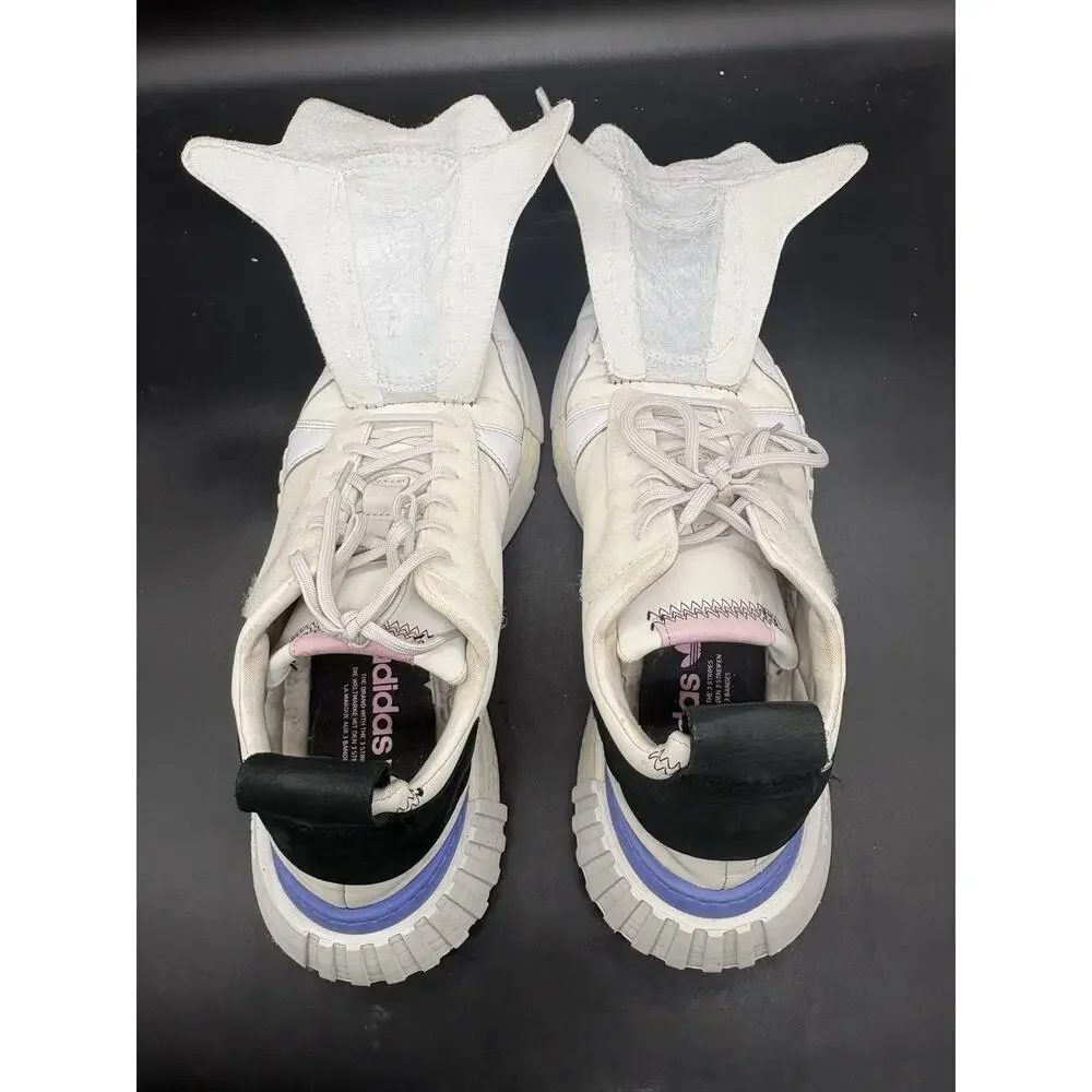 Adidas Futurepacer Sneaker Shoe White Black AQ0907 Men's Size 10